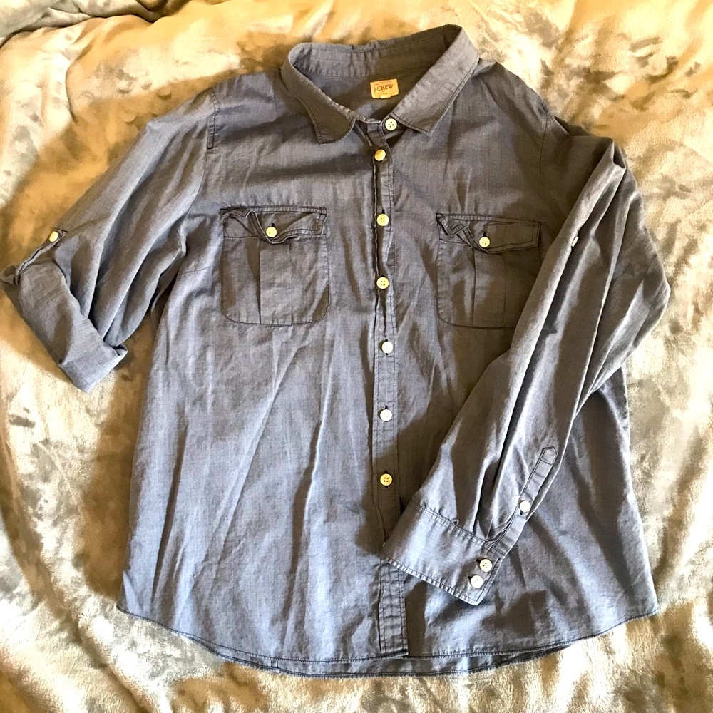 Women’s J Crew XL button down shirt